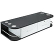 VEVOR Black Salon Wall Mount Styling Station Classic Locking 2 Drawers Storage Beauty Salon Spa Equipment Barber Station