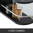 VEVOR Black Salon Wall Mount Styling Station Classic Locking 2 Drawers Storage Beauty Salon Spa Equipment Barber Station