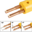 VEVOR Hot Stapler Plastic Repair 110V Stapler Plastic Repair Welder 3 Heat Settings Hot Stapler Plastic Repair Kit with 300 Staples and Snips for Plastic Repair (3 Heat Settings) , Yellow