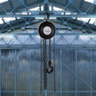 VEVOR Hand Chain Hoist, 2200 lbs /1 Ton Capacity Chain Block, 10ft/3m Lift Manual Hand Chain Block, Manual Hoist w/ Industrial-Grade Steel Construction for Lifting Good in Transport & Workshop, Black