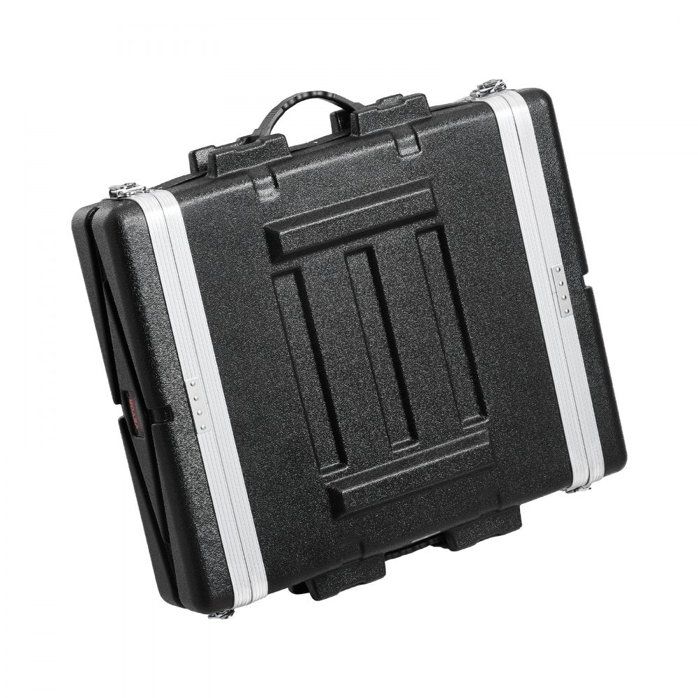 VEVOR 2U Rack Case Server Rack Cabinet 19 in Depth with ABS Construction Handle