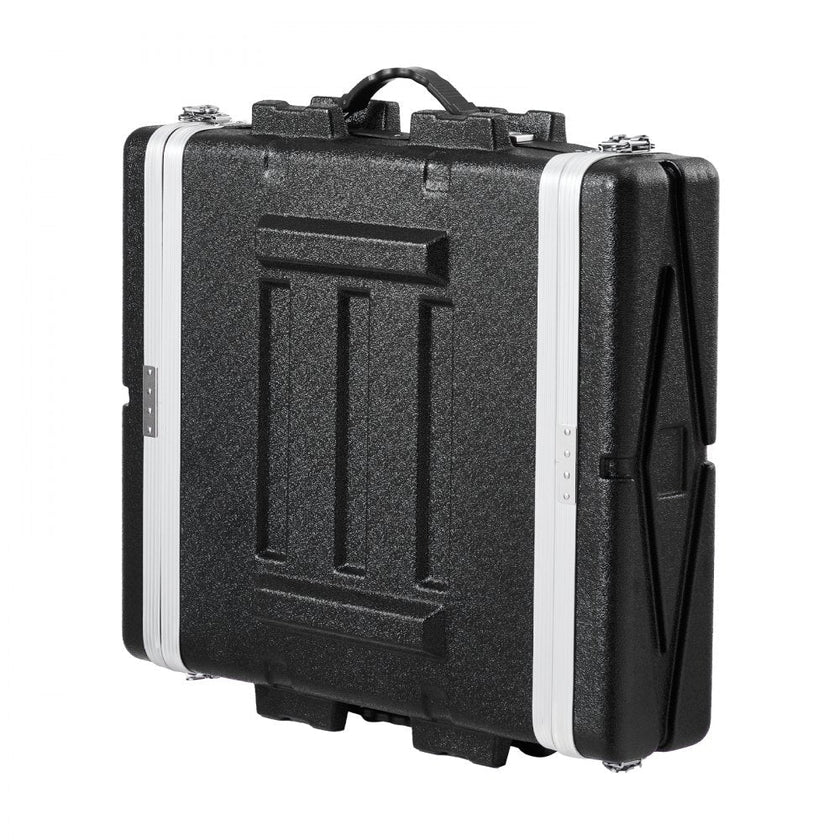 VEVOR 2U Rack Case Server Rack Cabinet 19 in Depth with ABS Construction Handle