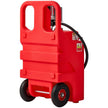 VEVOR Fuel Caddy 32 Gallon Fuel Tank with 12V DC 15 GPM Electric Transfer Pump
