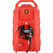 VEVOR Fuel Caddy, 32 Gallon, Portable Fuel Storage Tank On-Wheels, with 12V DC Transfer Pump, Gasoline Diesel Fuel Container with 8.2 ft Hose, Flow Rate 7L/min, for Trucks, Boats, Lawn Mowers