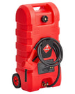 VEVOR Fuel Caddy 15 Gallon Portable Fuel Tank with Gravity & Hand Pump Modes