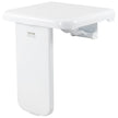 VEVOR Folding ABS Shower Seat, 15.7'' x 16.7'' Unfolded, Wall Mounted Fold Up Shower Bench with 440 lbs Load Capacity, Space Saving Fold Down Shower Chair for Seniors Pregnant Women Children Adults