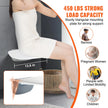 VEVOR Urea-formaldehyde Folding Shower Seat, 13.6'' x 12.8'' Unfolded, Wall Mounted Fold Up Shower Bench with 450 lbs Load Capacity, Space Saving Fold Down Shower Chair for Seniors Children Adults
