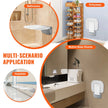 VEVOR Urea-formaldehyde Folding Shower Seat, 13.6'' x 12.8'' Unfolded, Wall Mounted Fold Up Shower Bench with 450 lbs Load Capacity, Space Saving Fold Down Shower Chair for Seniors Children Adults