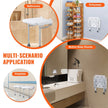 VEVOR Folding PE Shower Seat, 15.7'' x 14.8'' Unfolded, Wall Mounted Fold Up Shower Bench with 500 lbs Load Capacity, Space Saving Fold Down Shower Chair for Seniors Pregnant Women Children Adults
