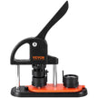VEVOR Button Maker Machine, 1.25 inch/32mm Pin Maker, Installation-Free Badge Punch Press Kit, Children DIY Gifts Button Making Supplies with 500pcs Button Parts, Circle Cutter, Magic Book