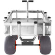 VEVOR Beach Fishing Cart, 500 lbs Load Capacity, Fish and Marine Cart with Four 13