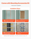 VEVOR Shower Niche 16 x 20 x 4 inch Recessed Wall Divider Shelf for Bathroom