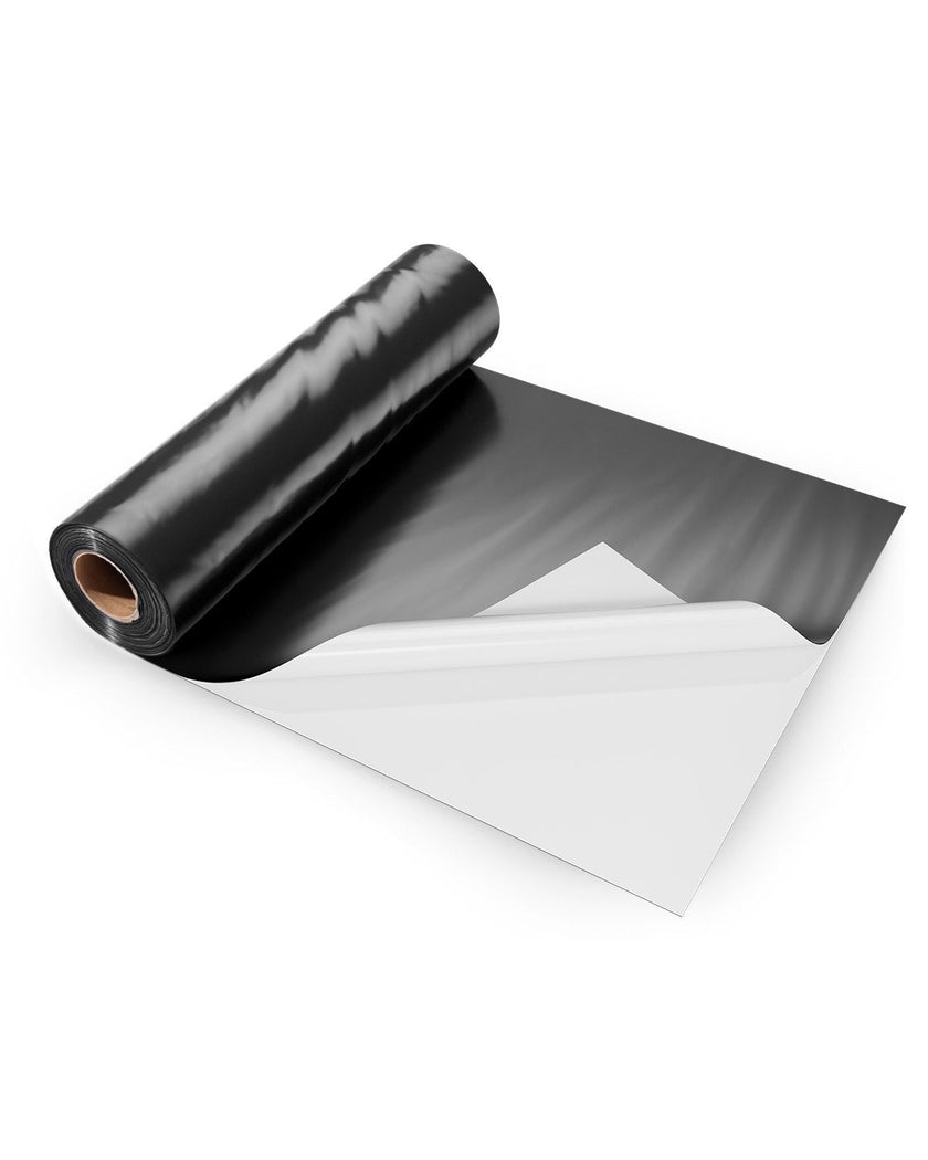 VEVOR 10Mil Plastic Sheeting Roll 10 x 100 FT Heavy Duty Black & White