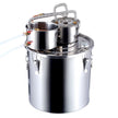 VEVOR Moonshine Still Water Alcohol Distiller 13.2Gal w/Thumper Keg & Water Pump