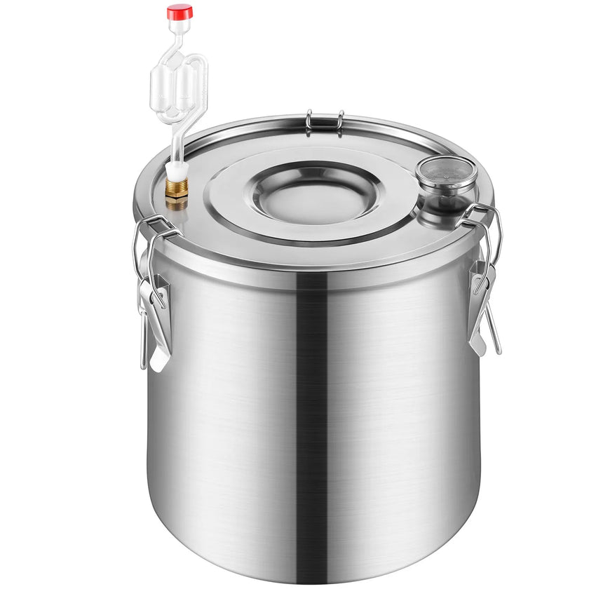 VEVOR Moonshine Still Water Alcohol Distiller 13.2Gal w/Thumper Keg & Water Pump