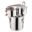 VEVOR Moonshine Still Water Alcohol Distiller 3Gal w/Thumper Keg & 8W Water Pump