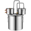 VEVOR Moonshine Still Water Alcohol Distiller 5Gal w/Thumper Keg & 8W Water Pump
