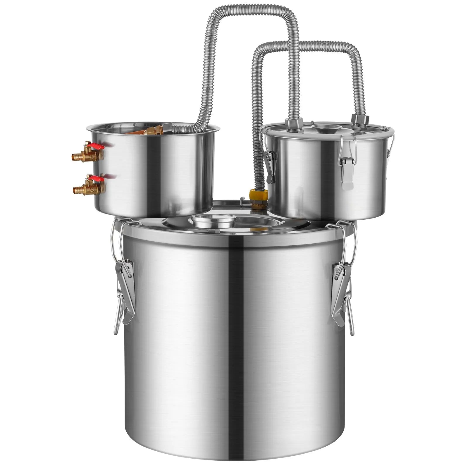 VEVOR Moonshine Still Water Alcohol Distiller 5Gal w/Thumper Keg & 8W Water Pump