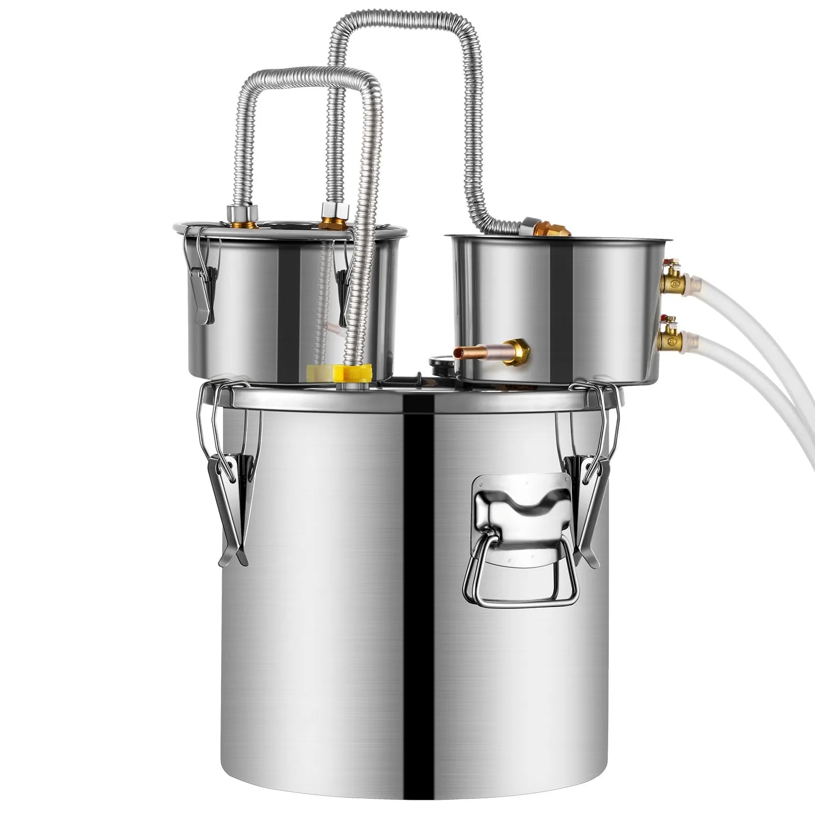 VEVOR Moonshine Still Water Alcohol Distiller 8Gal w/Thumper Keg & 8W Water Pump