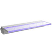VEVOR Fountain Spillway 36.2x3.2x8.1 Inch, Pool Waterfall Fountain 17 Colors Led, Pool Water Fall Kit With Remote, Pool Spillway Solid Acrylic Pool Waterfall for Garden Pond, Swimming Pool, Square