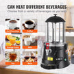 VEVOR Hot Chocolate Dispenser 2.6 Gal / 10 L Hot Chocolate Machine for Hot Drink