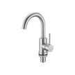 VEVOR Single Handle Sink Faucet, Kitchen Faucet Brushed Nickel Single Handle, Kitchen Water Faucets with Anti-Splash Aerator, Suitable for Bathroom, RV, Bar Sink, Public Restroom, High Arc Spout