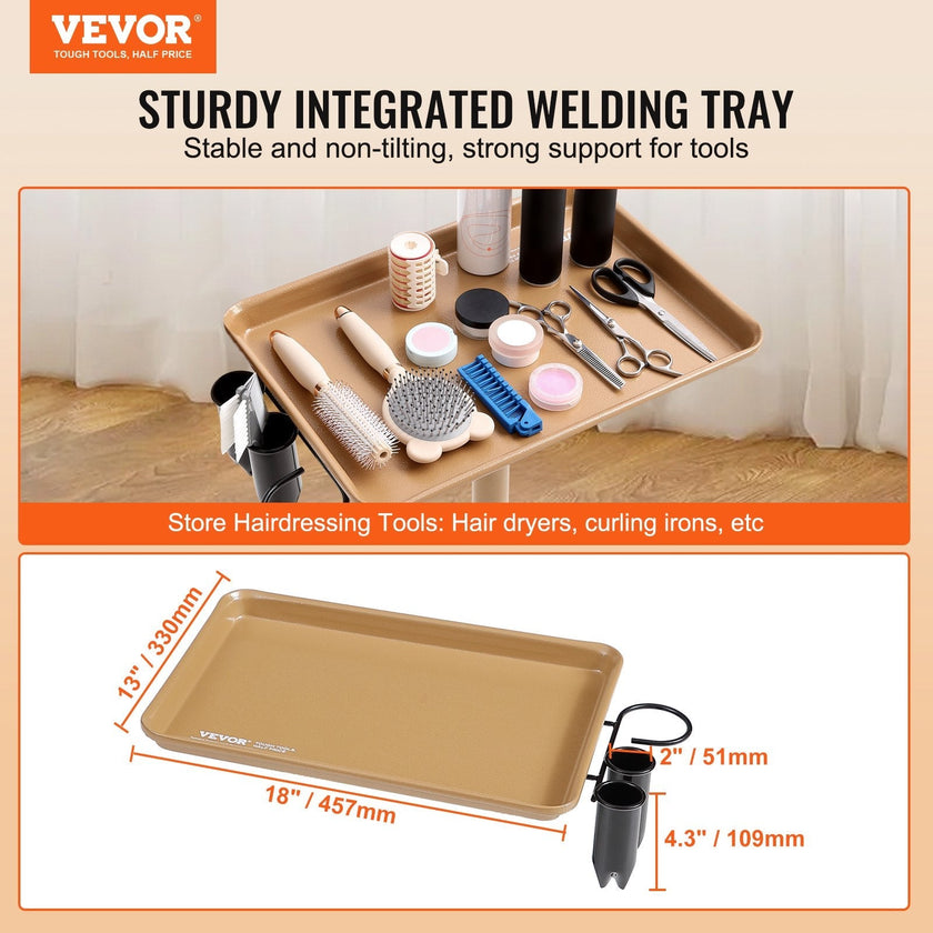 VEVOR Salon Tray Cart, 30