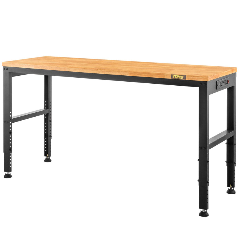 VEVOR Workbench Adjustable Height, 61