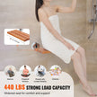VEVOR Folding Teak Shower Seat 20.1