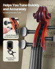 VEVOR Violin 3/4 Size Fiddle Set Solidwood for Beginners with Case Rosin Brown