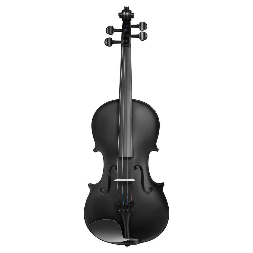 VEVOR Violin 4/4 Size Fiddle Set Solidwood for Beginners with Case Rosin Black