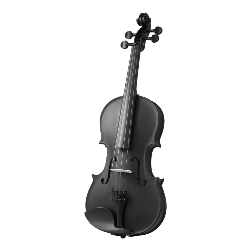 VEVOR Violin 4/4 Size Fiddle Set Solidwood for Beginners with Case Rosin Black