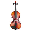 VEVOR Violin 4/4 Full Size Fiddle Set Solidwood for Beginners Glossy Brown