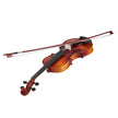 VEVOR Violin 4/4 Full Size Fiddle Set Solidwood for Beginners Glossy Brown