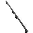 VEVOR Handrail Stair Railing, 7 ft, Wall Mount Handrails for Indoor Stairs, Thickened Aluminum Alloy Hand Rail with Installation Kit, 440 LBS Load Capacity Stairway Railing for Outdoor Stairs
