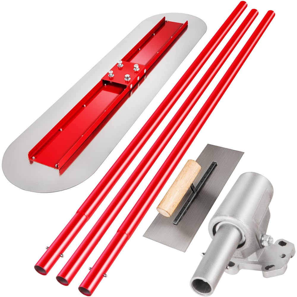 Bull Float Concrete Float 1200x300mm Concrete Tool Trowel Float Handle & Bracket