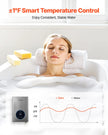 VEVOR Gas Tankless Water Heater 4.3Gal 100000 BTU Smart Temp Control LED