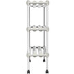 VEVOR Hydroponics Growing System, 108 Sites 3 Layers, 12 Food-Grade PVC-U Pipes, Vertical Indoor Plant Grow Kit with Water Pump, Timer, Nest Basket, Sponge for Fruits, Vegetables, Herb, White