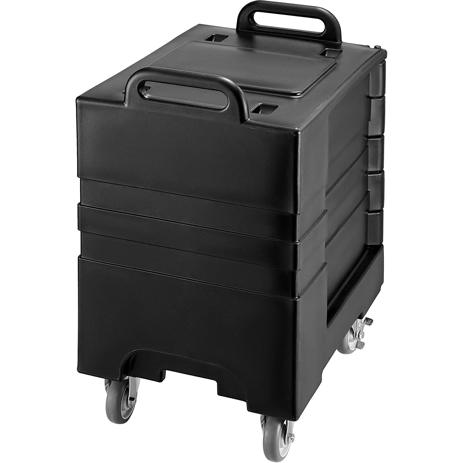 VEVOR Insulated Food Pan Carrier Stackable Catering Dishbox 81QT Chafing Dish
