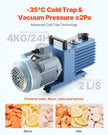 VEVOR Vacuum Freeze Dryer 4-Layer Fruit Vegetable Freeze Drying Machine Black