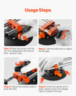 VEVOR Seamless Seam Setter 6