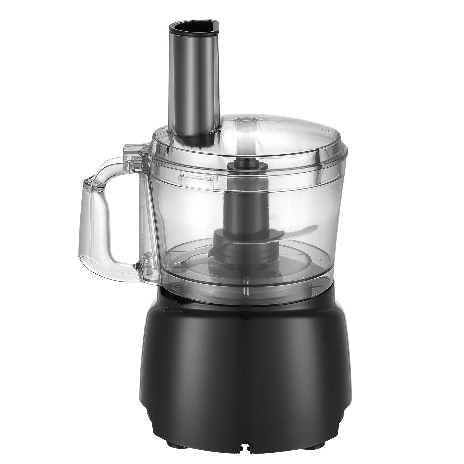 VEVOR Food Processor, 7-Cup Vegetable Chopper for Chopping, Mixing, Slicing, and Kneading Dough, 350 Watts Stainless Steel Blade Professional Electric Food Chopper, Easy Assembly & Clean, Black