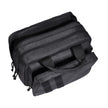 VEVOR Range Bag for 2 Pistols Tactical Gun Bag 2 Built-in Pistol Bags Black