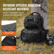 VEVOR Tactical Range Backpack for 6 Pistols Gun Backpack Black