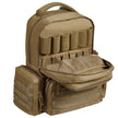 VEVOR Tactical Range Backpack for 6 Pistols Gun Backpack Brown