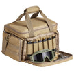 VEVOR Soft Pistol Case for 4 Pistols Handgun Bag Outdoor Hunting Shooting Brown