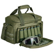 VEVOR Soft Pistol Case for 4 Pistols Handgun Bag Outdoor Hunting Shooting Green