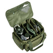 VEVOR Soft Pistol Case for 4 Pistols Handgun Bag Outdoor Hunting Shooting Green