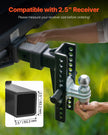 VEVOR Adjustable Trailer Hitch 2.5