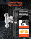 VEVOR Adjustable Trailer Hitch 2.5